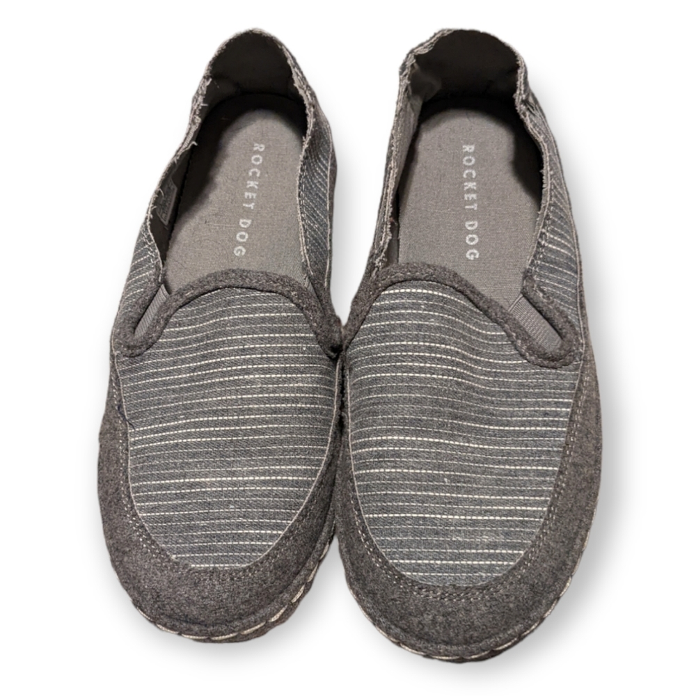 Rocket Dog Slip-ons Gray Size 7.5